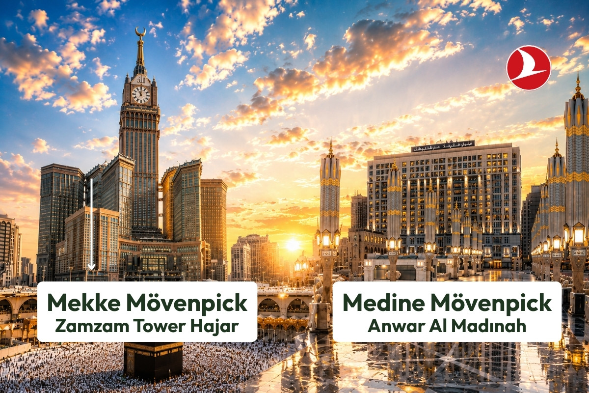6 Ağustos 5* Deluxe Umre Programı